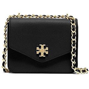 Tory Burch Black Mini Kira Chain Clutch Bag